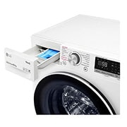 LG Lavatrice slim 8,5kg AI DD™ | Serie V5 Classe C | 1200 giri, TurboWash, Lavaggio a vapore, Wi-Fi | White, F2WV5S8S0E