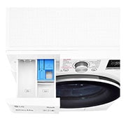 LG Lavatrice slim 8,5kg AI DD™ | Serie V5 Classe C | 1200 giri, TurboWash, Lavaggio a vapore, Wi-Fi | White, F2WV5S8S0E