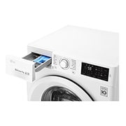 LG Lavatrice 7 kg Oblò Bianco, F4J5QN3W