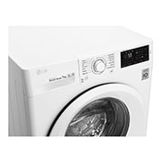 LG Lavatrice 7 kg Oblò Bianco, F4J5QN3W