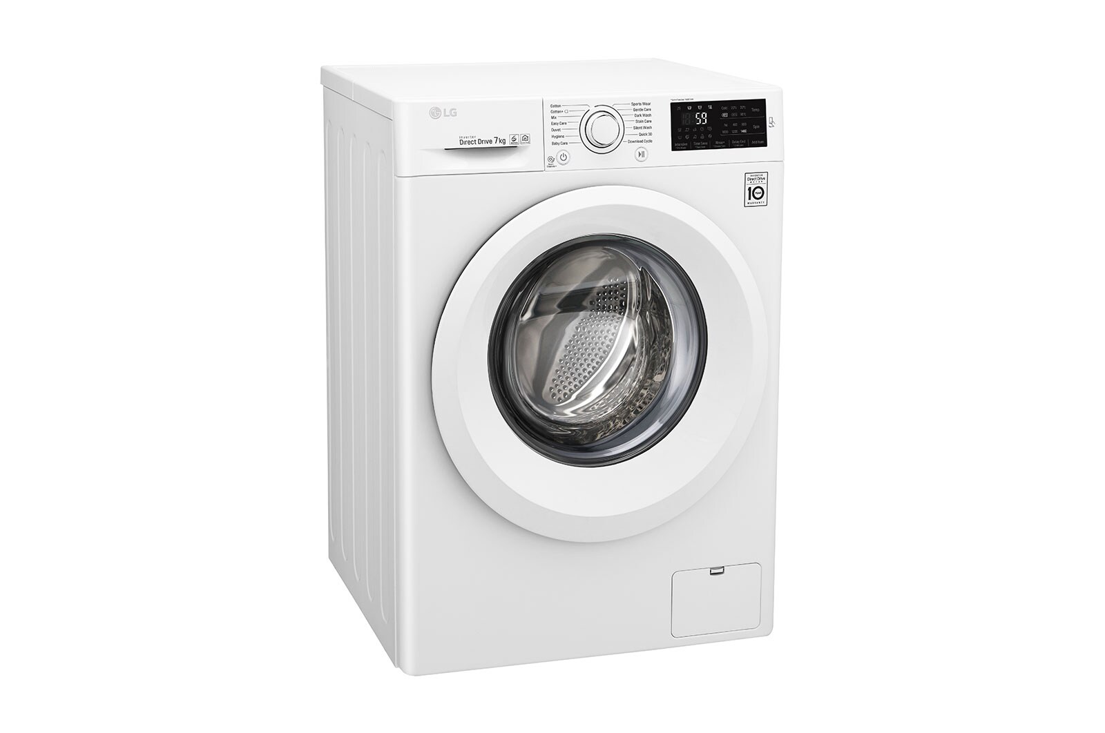 LG Lavatrice 7 kg Oblò Bianco, F4J5QN3W