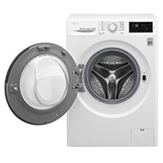 LG Lavatrice 8 kg Oblò Bianco, F4J5TN3W