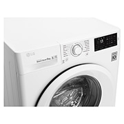 LG Lavatrice 8 kg Oblò Bianco, F4J5TN3W