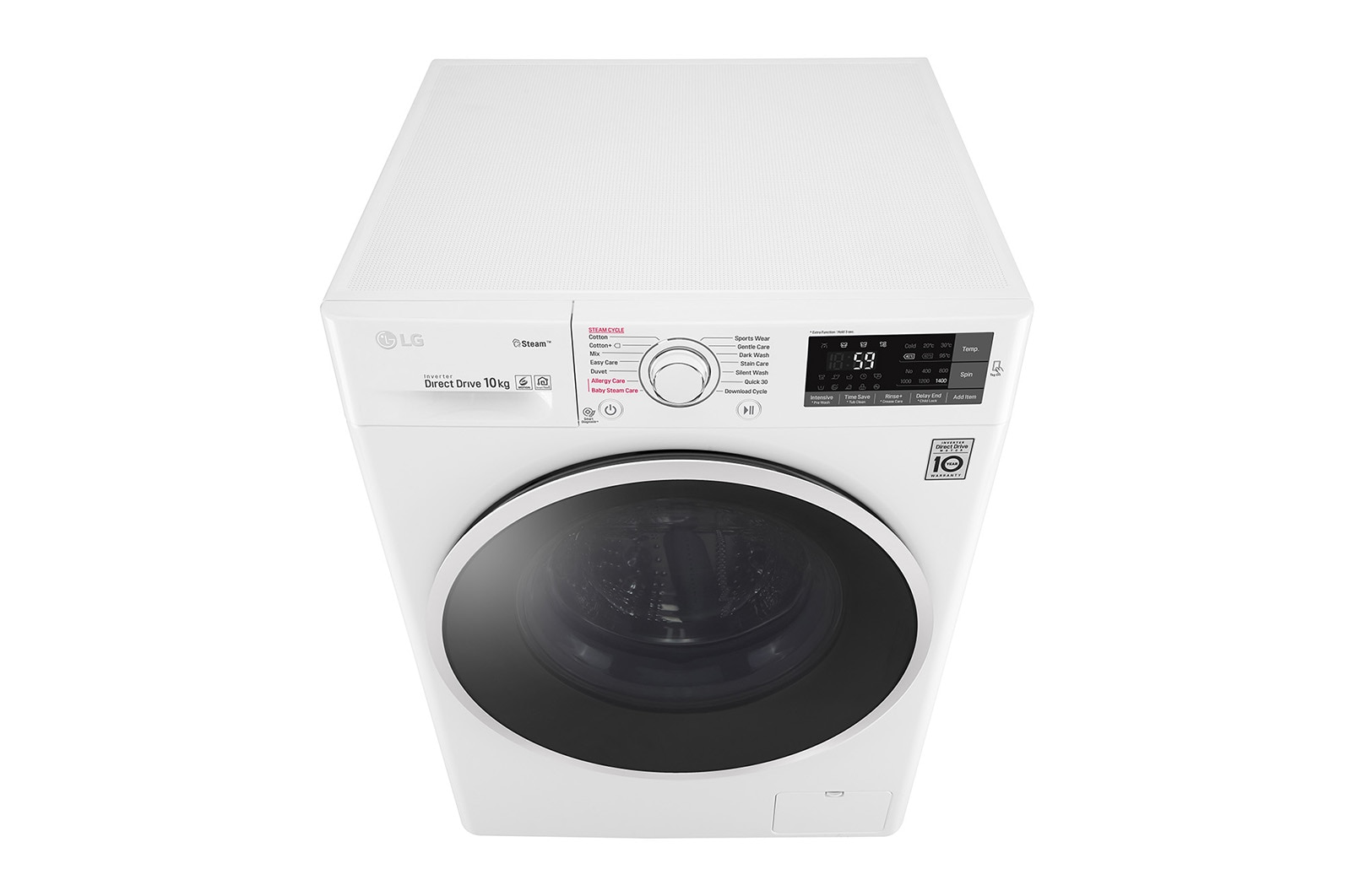 LG Lavatrice 10kg Lavaggio a vapore, F4J6JY0W