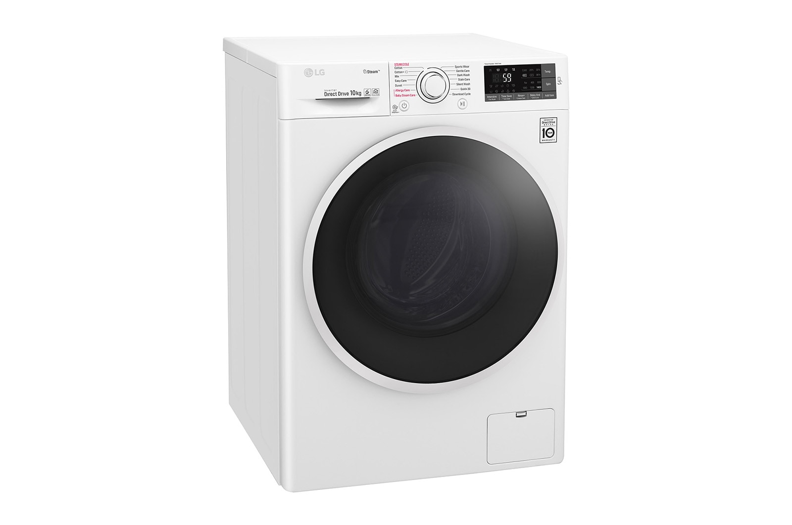 LG Lavatrice 10kg Lavaggio a vapore, F4J6JY0W