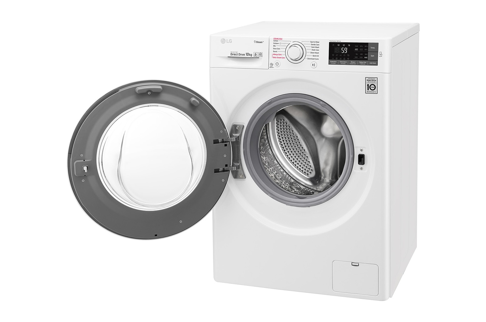 LG Lavatrice 10kg Lavaggio a vapore, F4J6JY0W