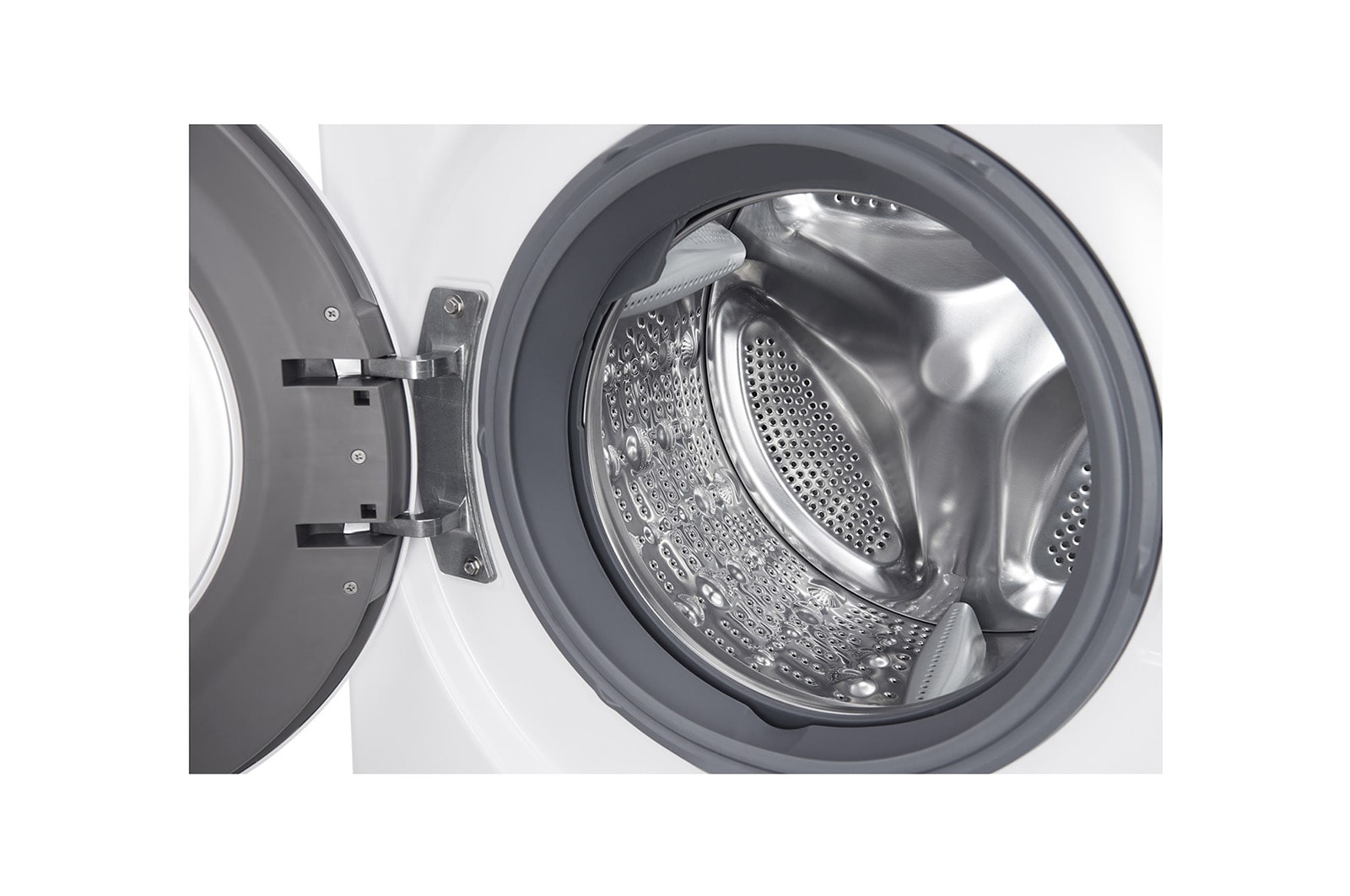 LG Lavatrice 7 kg Oblò Ring White , F4J6QN0W