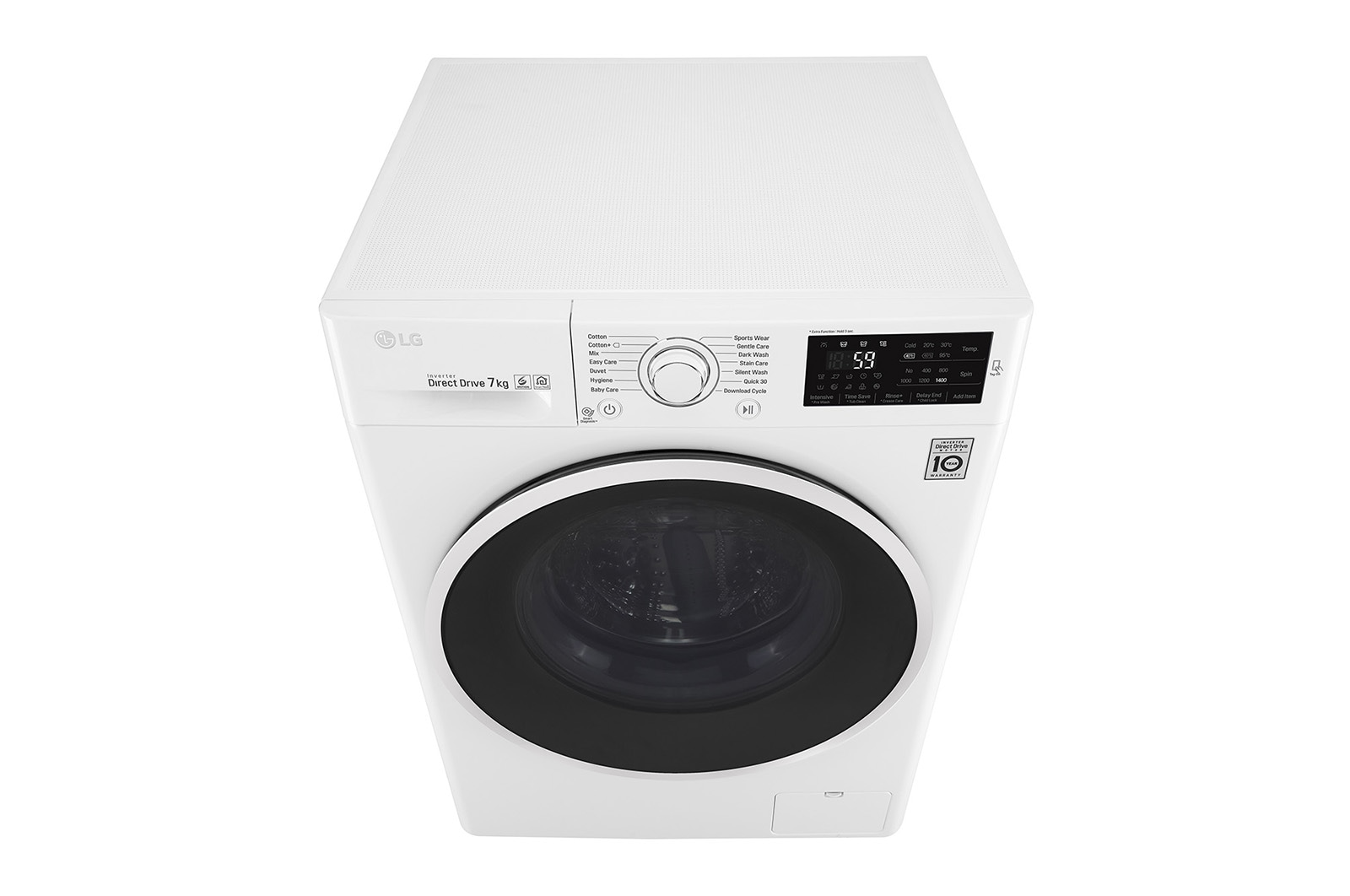 LG Lavatrice 7 kg Oblò Ring White , F4J6QN0W