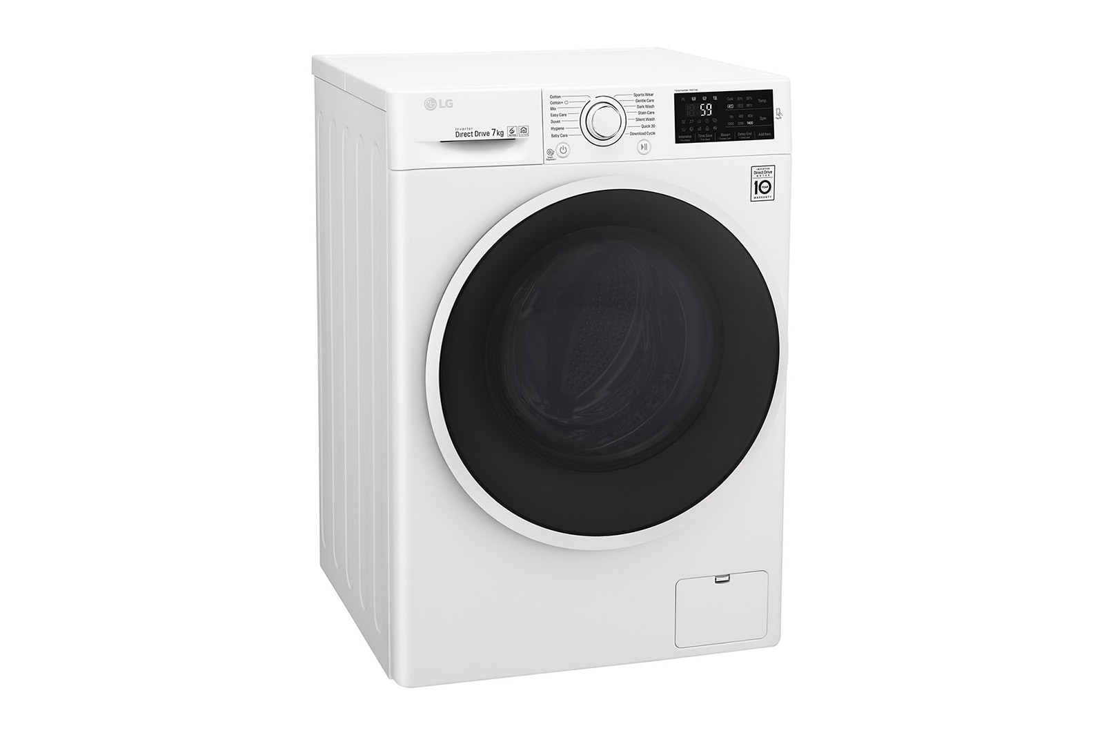 LG Lavatrice 7 kg Oblò Ring White , F4J6QN0W