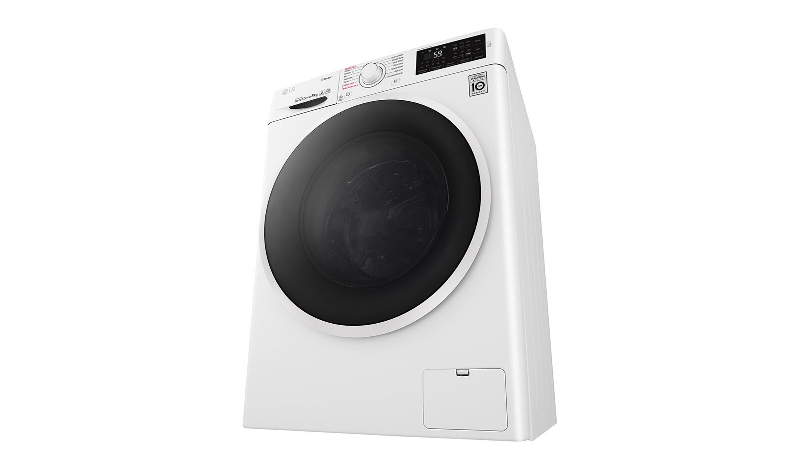 LG Lavatrice 8 kg Oblò Ring White, F4J6TN0W