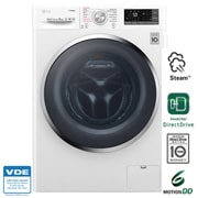 LG Lavatrice Smart TurboWash™ 10 kg  Lavaggio a vapore Oblò Inox, F4J7JY2W