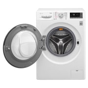 LG Lavatrice Smart TurboWash™ 10 kg  Lavaggio a vapore Oblò Inox, F4J7JY2W