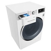 LG Lavatrice Smart TurboWash™ 10 kg  Lavaggio a vapore Oblò Inox, F4J7JY2W