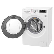 LG Lavatrice Smart TurboWash™ 10 kg  Lavaggio a vapore Oblò Inox, F4J7JY2W