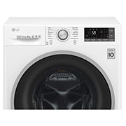 LG Lavatrice Smart TurboWash™ 8 kg Oblò Ring Silver Cromato, F4J7TN1W