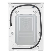 LG Lavatrice Smart TurboWash™ 8 kg Oblò Ring Silver Cromato, F4J7TN1W