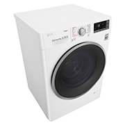 LG Lavatrice Smart TurboWash™ 9 kg  Lavaggio a vapore Oblò Ring Silver Cromato, F4J7VY1W