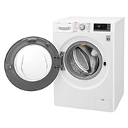 LG Lavatrice Smart TurboWash™ 9 kg  Lavaggio a vapore Oblò Ring Silver Cromato, F4J7VY1W