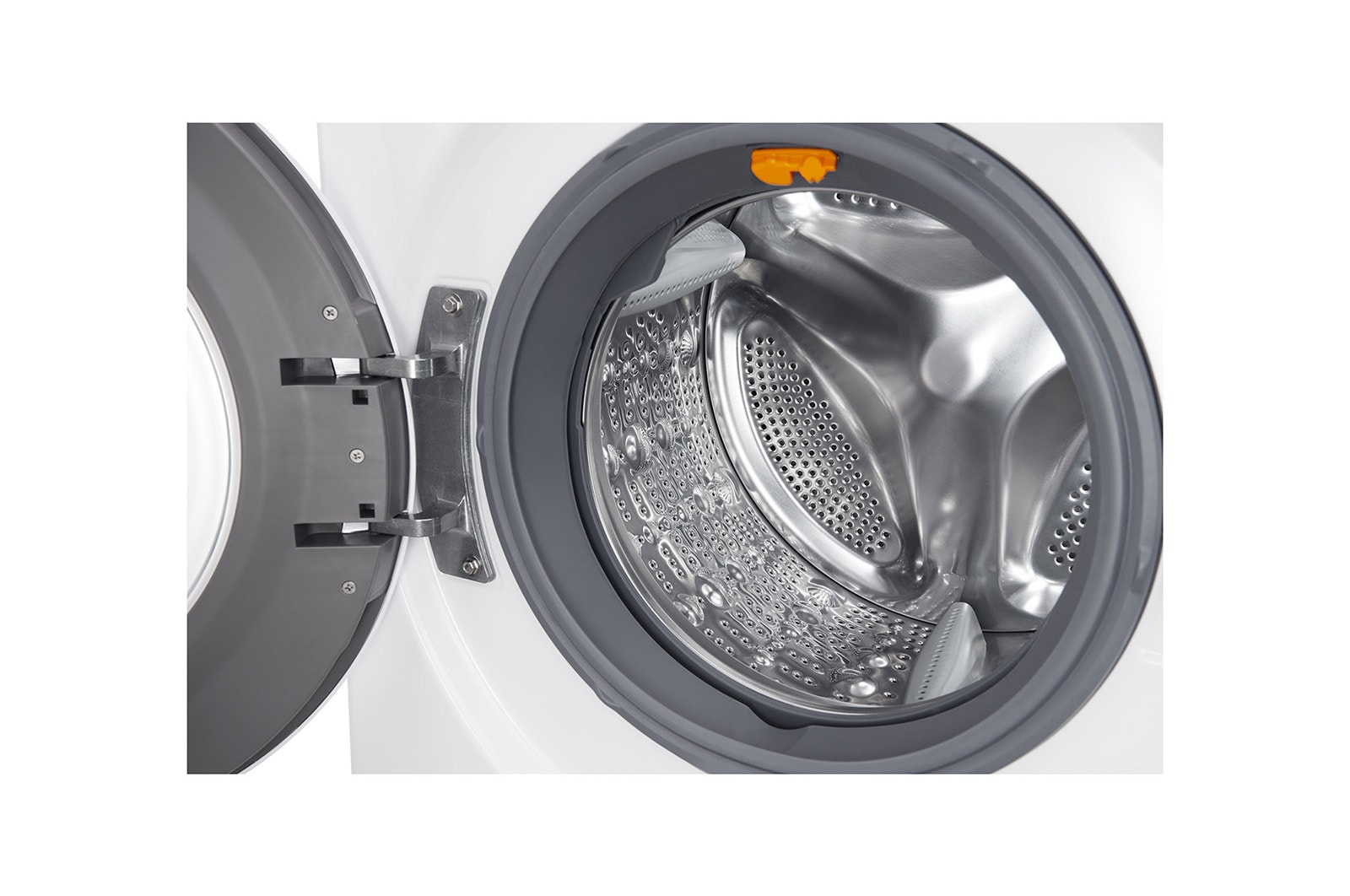 LG Lavatrice Smart TurboWash™ 9 kg  Lavaggio a vapore Oblò Ring Cromato, F4J8VS2W