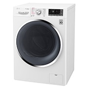 LG Lavatrice Smart TurboWash™ 9 kg  Lavaggio a vapore Oblò Ring Cromato, F4J8VS2W
