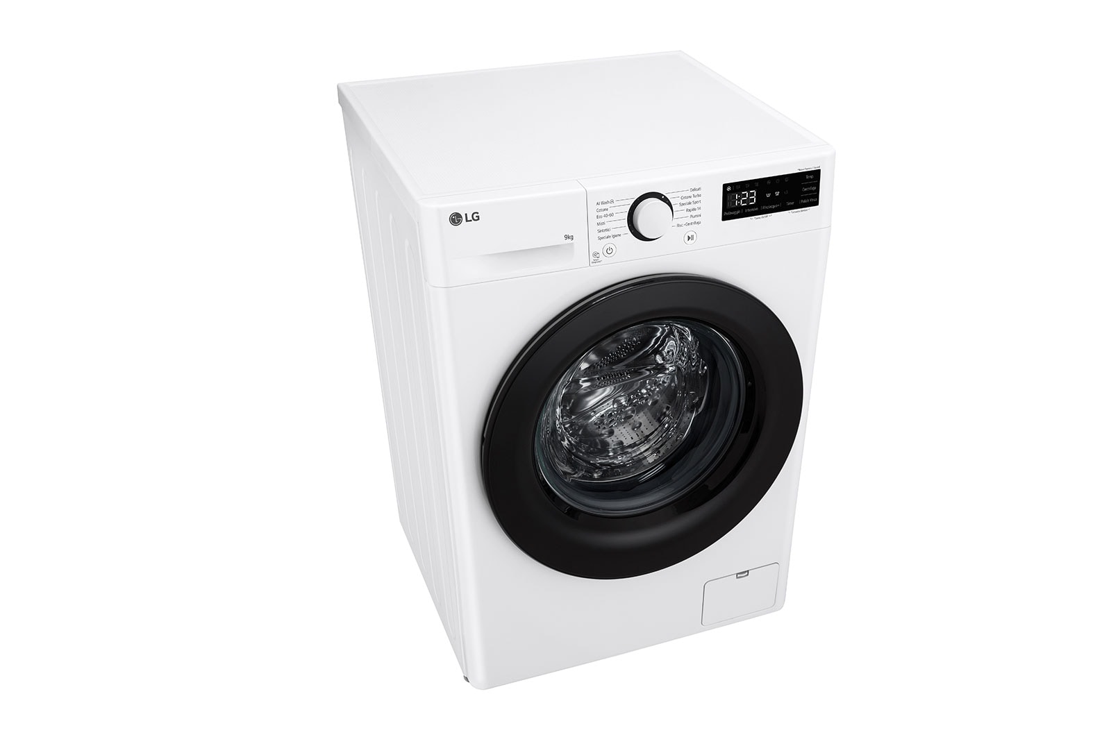 LG Lavatrice 9kg AI DD™ | Serie R3 Classe A-10% | 1400 giri, Lavaggio con AI, Smart Diagnosis, Motore Direct Drive | White, F4R3009NNWB