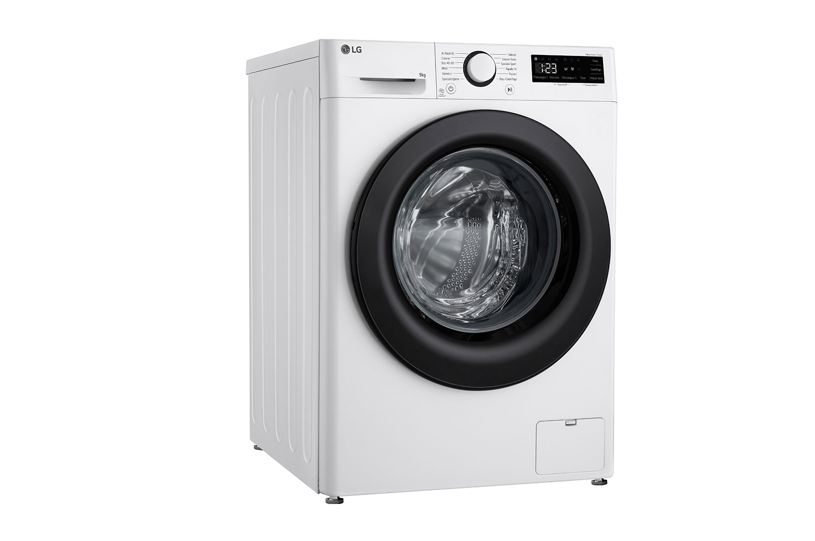 LG Lavatrice 9kg AI DD™ | Serie R3 Classe A-10% | 1400 giri, Lavaggio con AI, Smart Diagnosis, Motore Direct Drive | White, F4R3009NNWB