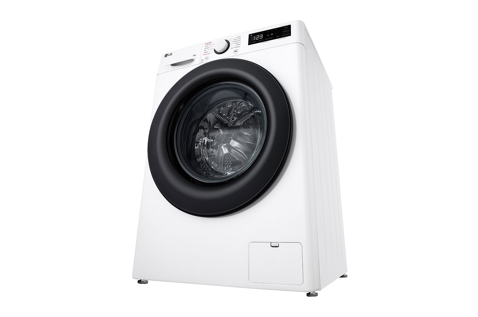 LG Lavatrice 9kg AI DD™ | Serie R3 Classe A-10% | 1400 giri, Lavaggio a vapore, Lavaggio con AI, Motore Direct Drive | White, F4R3009NSWB