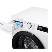 LG Lavatrice 9kg AI DD™ | Serie R3 Classe A-10% | 1400 giri, Lavaggio a vapore, Lavaggio con AI, Motore Direct Drive | White, F4R3009NSWB