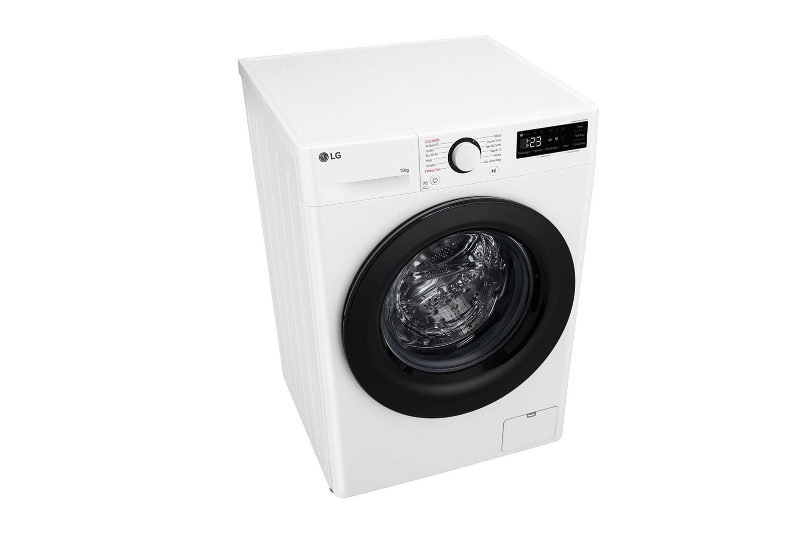 LG Lavatrice 10kg AI DD™ | Serie R3 Classe A-10% | 1400 giri, Lavaggio a vapore, Allergy Care, Inverter Direct Drive | White, F4R3010NSWB