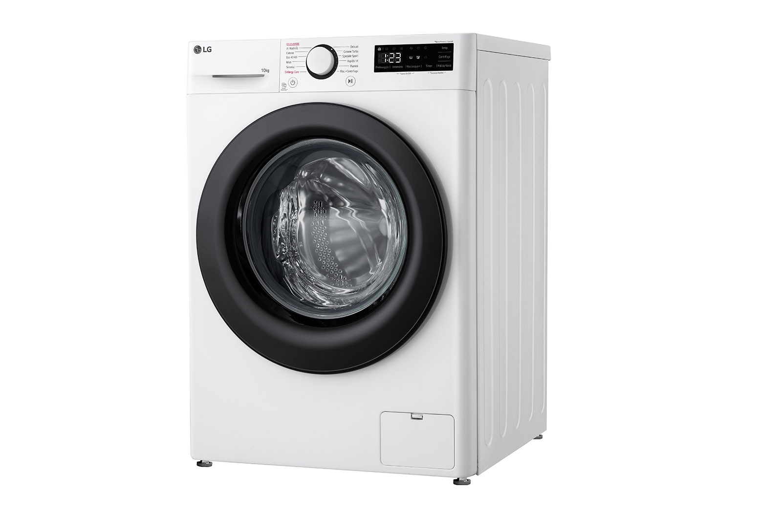 LG Lavatrice 10kg AI DD™ | Serie R3 Classe A-10% | 1400 giri, Lavaggio a vapore, Allergy Care, Inverter Direct Drive | White, F4R3010NSWB