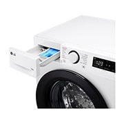 LG Lavatrice 10kg AI DD™ | Serie R3 Classe A-10% | 1400 giri, Lavaggio a vapore, Allergy Care, Inverter Direct Drive | White, F4R3010NSWB