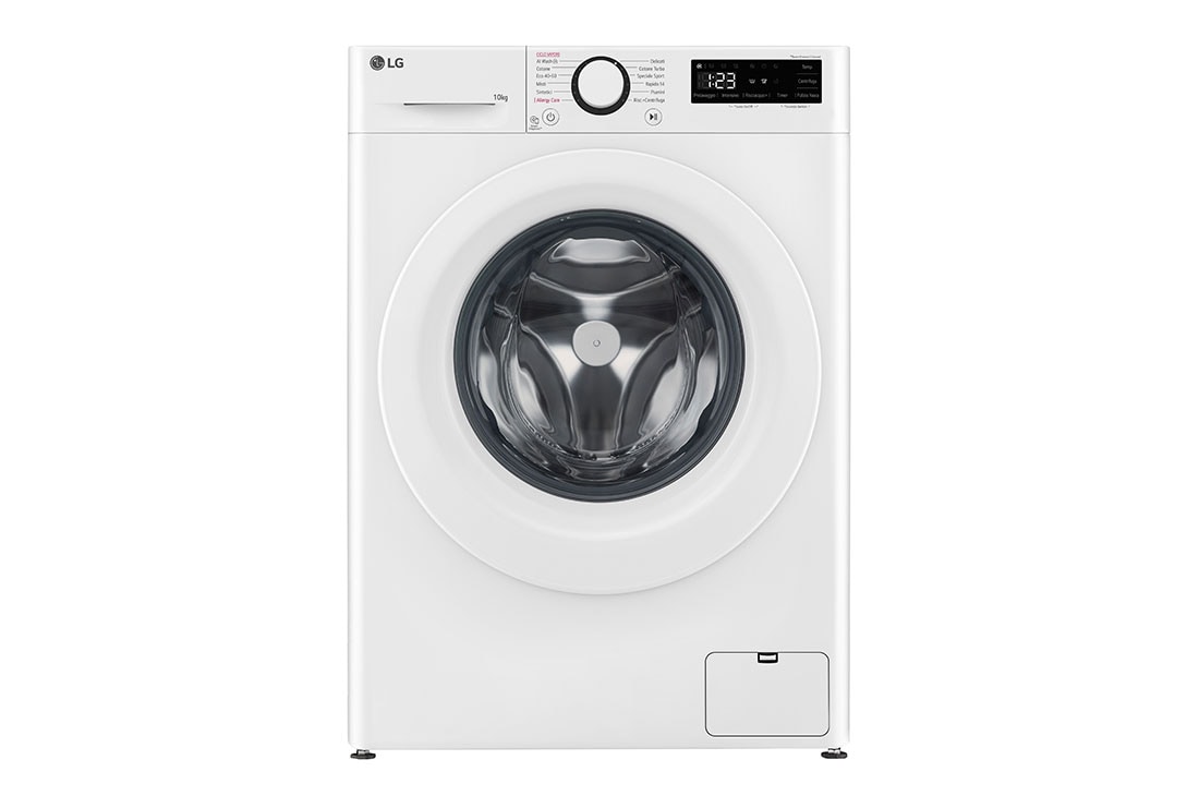 LG Lavatrice 10kg AI DD™ | Serie R3 Classe A-10% | 1400 giri, Lavaggio a vapore, Allergy Care, Inverter Direct Drive | White, F4R3010NSWW