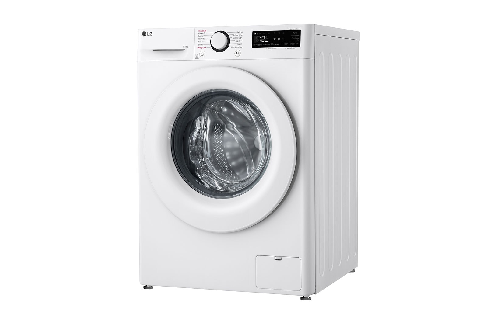 LG Lavatrice 11kg AI DD™ | Serie R3 Classe A-10% | 1400 giri, Lavaggio a vapore, Allergy Care, Inverter Direct Drive | White, F4R3011NSWW