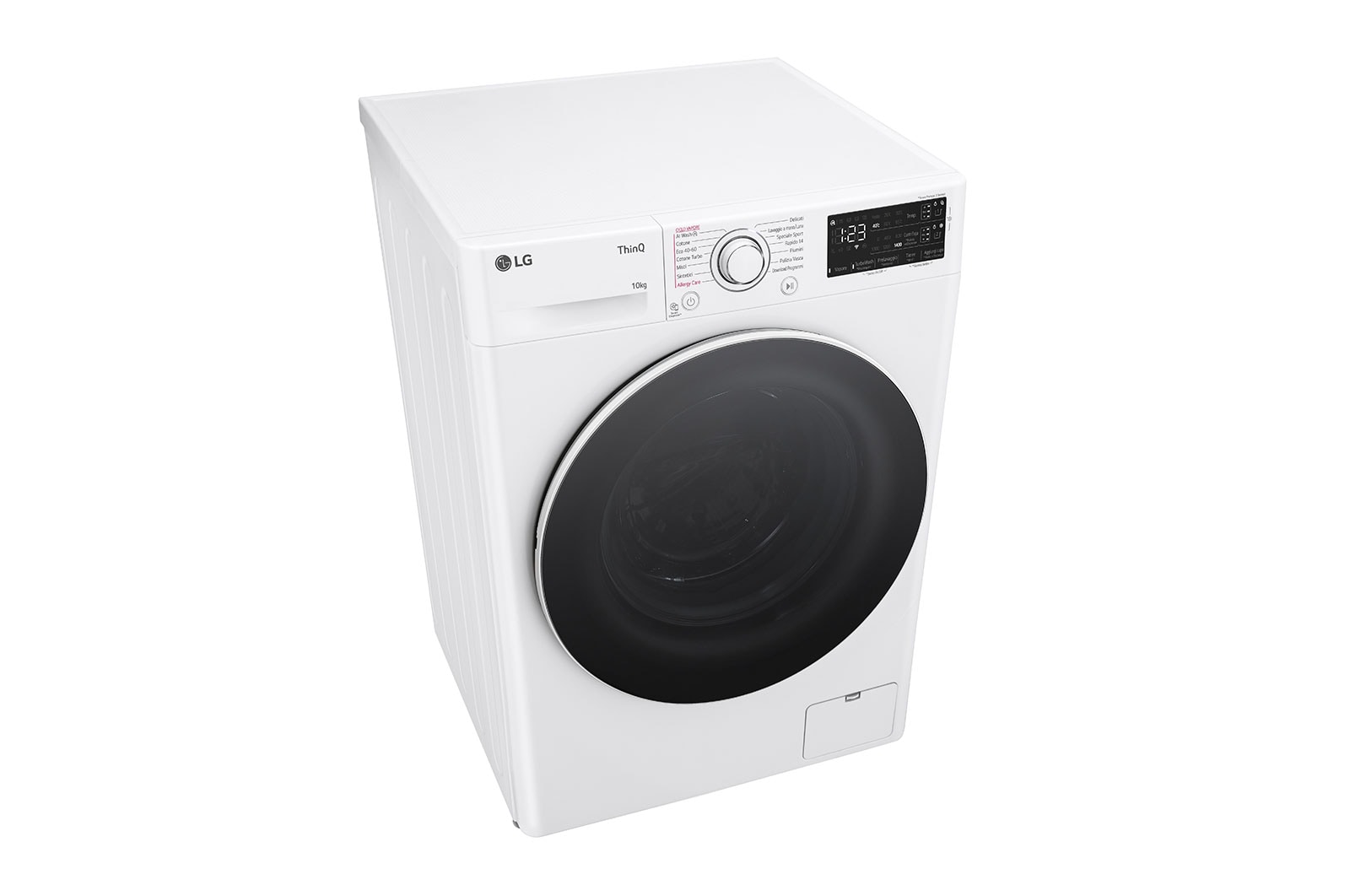 LG Lavatrice 10kg AI DD™ | Serie R3 Classe A-10% | 1400 giri, Autodosaggio, Lavaggio a vapore, Wi-Fi | White, F4R3710NSWW