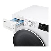 LG Lavatrice 10kg AI DD™ | Serie R3 Classe A-10% | 1400 giri, Autodosaggio, Lavaggio a vapore, Wi-Fi | White, F4R3710NSWW