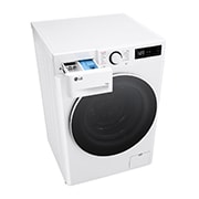 LG Lavatrice 11kg AI DD™ | Serie R5 Classe A-10% | 1400 giri, TurboWash 360, Lavaggio a vapore, Inverter Direct Drive| White, F4R5011TSWW