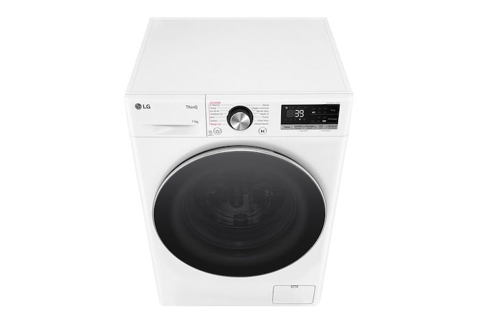 LG Lavatrice 11kg AI DD™ | Serie R7 Classe A-10% | 1400 giri, TurboWash 360, Vapore su 7 programmi, Wi-Fi | White, F4R7011TSWC
