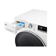 LG Lavatrice 9kg AI DD™ | Serie R7 Classe A-10% | 1400 giri, TurboWash 360, Vapore su 7 programmi, Wi-Fi | White, F4R709TAIDD