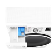 LG Lavatrice 9kg AI DD™ | Serie R7 Classe A-10% | 1400 giri, TurboWash 360, Vapore su 7 programmi, Wi-Fi | White, F4R709TAIDD