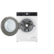 LG Lavatrice 9kg AI DD™ | Serie R7 Classe A-10% | 1400 giri, TurboWash 360, Autodosaggio, Vapore su 7 programmi, Wi-Fi | White, F4R7509TSWB