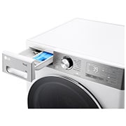 LG Lavatrice 9kg AI DD™ | Serie R9 Classe A-40% | 1400 giri, TurboWash 360, Vapore antipiega, Wi-Fi | White, F4R9009TPWC