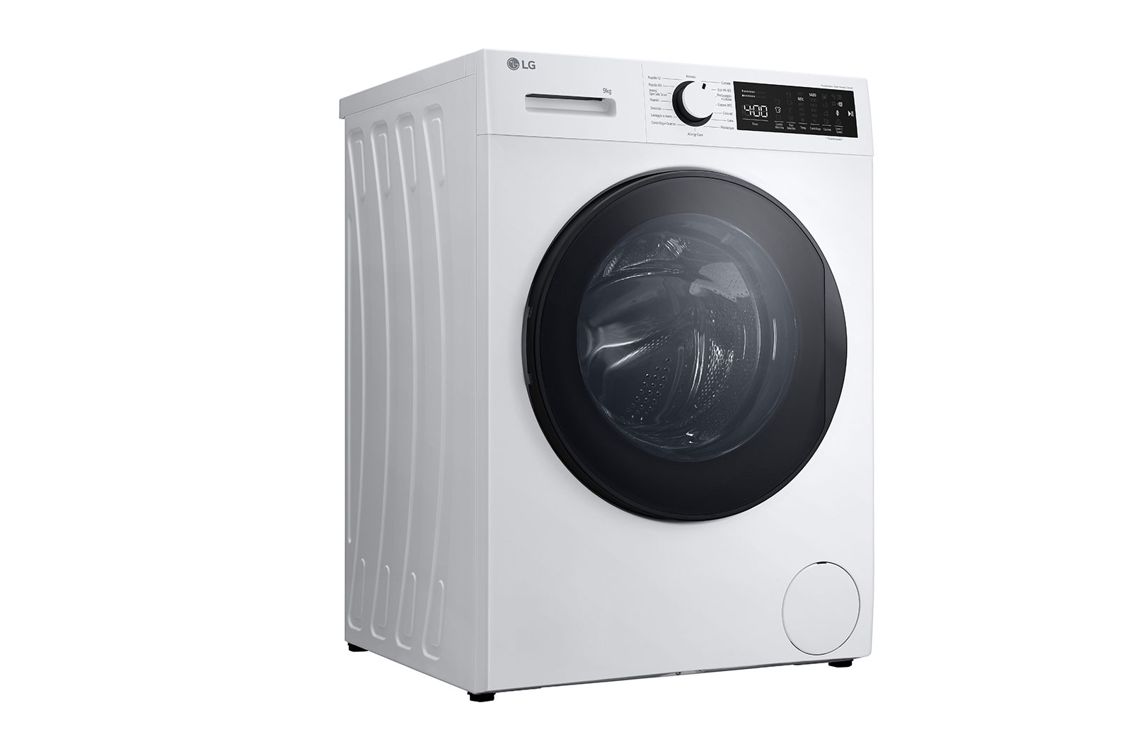 LG Lavatrice 9kg | Serie M3 Classe A | 1400 giri, Lavaggio a vapore, Allergy Care | White, F4WM309SAE