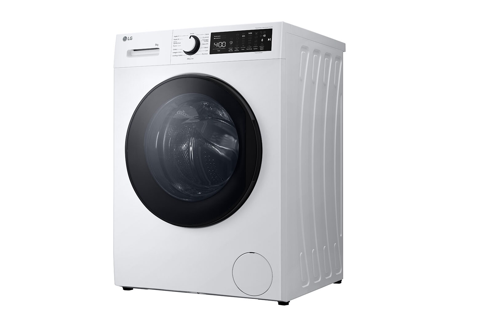 LG Lavatrice 9kg | Serie M3 Classe A | 1400 giri, Lavaggio a vapore, Allergy Care | White, F4WM309SAE