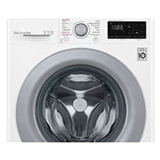 LG Lavatrice 8kg AI DD™ | Serie V3 Classe B | 1400 giri, Lavaggio a vapore, Inverter Direct Drive | White, F4WV308S4B