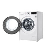 LG Lavatrice 8kg AI DD™ | Serie V3 Classe B | 1400 giri, Lavaggio a vapore, Inverter Direct Drive | White, F4WV308S4B