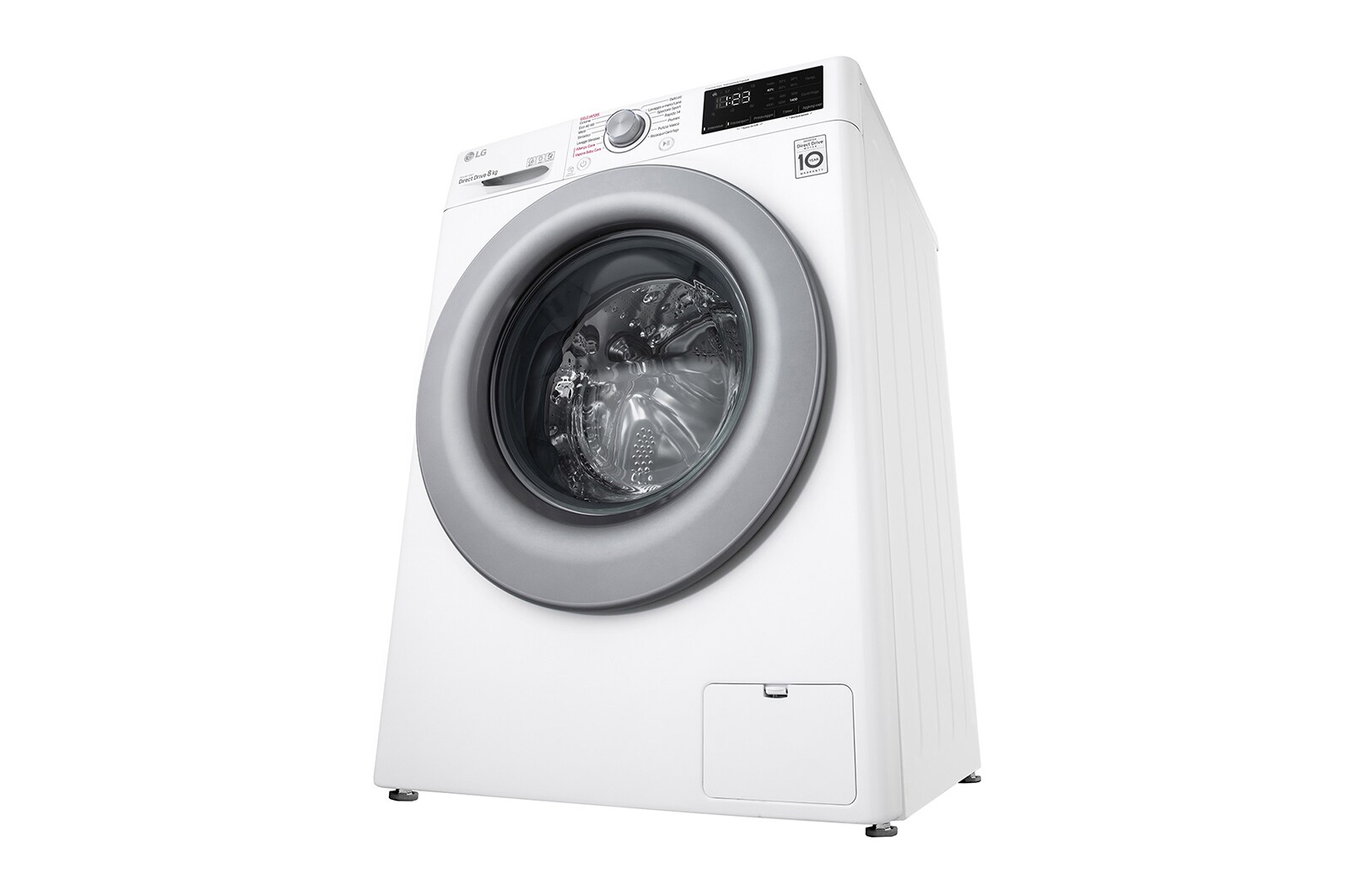 LG Lavatrice Smart AI DD™ 8kg Classe energetica C Lavaggio a vapore, F4WV308S4E