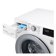 LG Lavatrice Smart AI DD™ 8kg Classe energetica C Lavaggio a vapore, F4WV308S4E