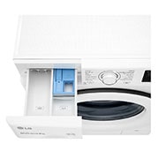 LG Lavatrice 9kg AI DD™ | Serie V3 Classe B | 1400 giri, Inverter Direct Drive, Smart Diagnosis | White, F4WV309N3E