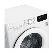 LG Lavatrice 9kg AI DD™ | Serie V3 Classe B | 1400 giri, Inverter Direct Drive, Smart Diagnosis | White, F4WV309N3E