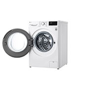 LG Lavatrice 9kg AI DD™ | Serie V3 Classe B | 1400 giri, Inverter Direct Drive, Smart Diagnosis | White, F4WV309N3E